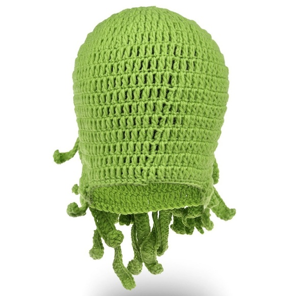 Halloween Costume Knit Octopus Facemask - Picture 3 of 4